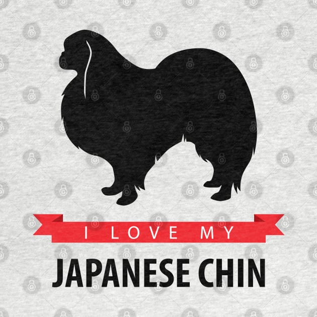 I Love My Japanese Chin by millersye